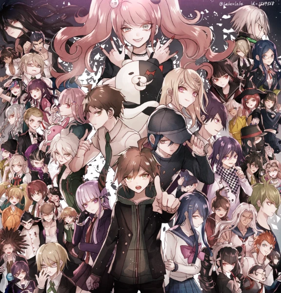 В этом тесте собраны все персонажи игры(Trigger Happy Havoc, 2 goodbye despair, Ultra Despair Girls, V3 killing Hamory) Выбери лучшего!