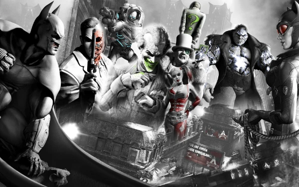 Предлагаю вам выбрать лучшего персонажа из легендарной серии игр Batman: Arkham.