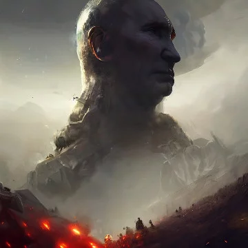 Здесь собраны 32 случайных NFT из коллекции PutinGOD, составляющей >256 NFT, нарисованных Абдулем/Внуком Елькина - пророком и шизом в законе, создателем Биборана и движения #SchizophrenicsLivesMatter.