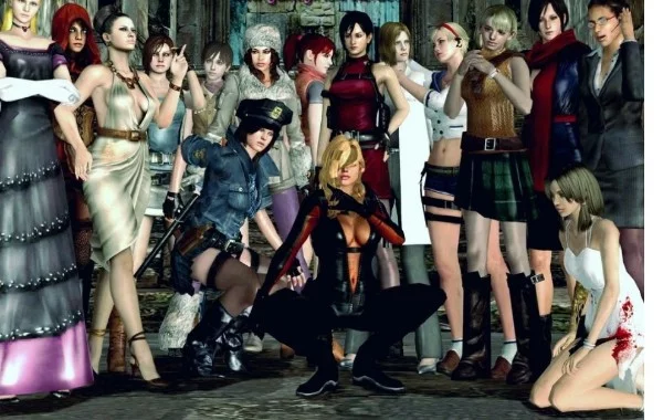 Выбери Любимую девушку из  Resident Evil