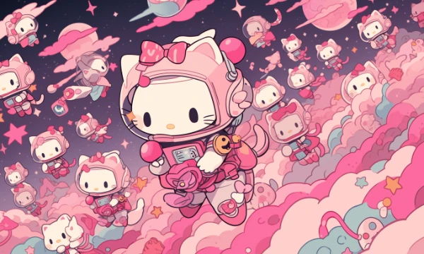 в этом тесте не все персонажи компании санрио, только эти: cinnamoroll, hello kitty, my melody, kuromi, pompompurin