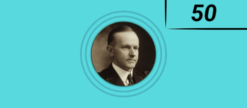 50 Вон Пикуко. На купюре изображён президент США в 1923-1929 годах Калвин Кулидж 50 Вон Пикуко. На купюре изображён президент США в 1923-1929 годах Калвин Кулидж