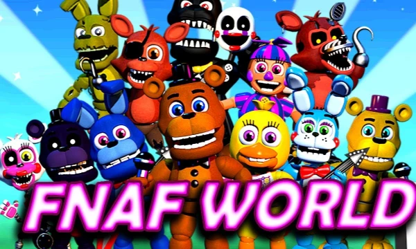 В этом тесте вам предстоит ответить на 10 вопросов по игре FNaF World от разработчика Scott-а Cawthon-а.