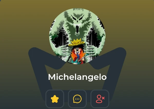 Благодарность Michelangelo за всë, что он сделал и делает! 
