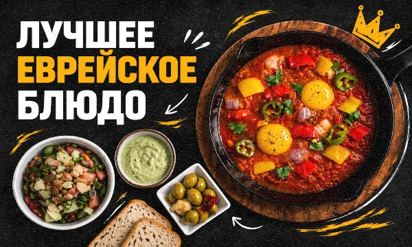 Шалом! В жизни каждого пользователя Pikuco наступает момент, когда Бог велит сделать тест про еду. Предлагаю же выбрать самое вкусное и кошерное блюдо еврейской/израильской кухни. Приятного аппетита!