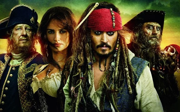 Пираты Карибского моря (англ. Pirates of the Caribbean)  серия фильмов (на данный момент с 2003 по 2021 год вышло 5 штук), вдохновленная образами одноименного аттракциона Диснейленда 