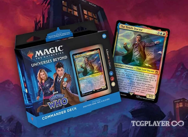 Выберите самую красивую, по вашему мнению, карту из специального издания Magic the Gathering по сериалу "Доктор Кто". Представлены карты из всех четырёх колод. Allons-y!