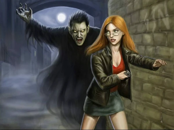 вампиры и люди в современном городе