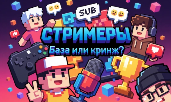 Эта диаграмма поможет вам узнать, как вы и остальная аудитория относится к стримерам и считает ли их "Базой" или "Кринжом". Пора это узнать!