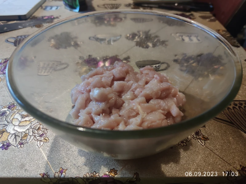порезанная курица порезанная курица