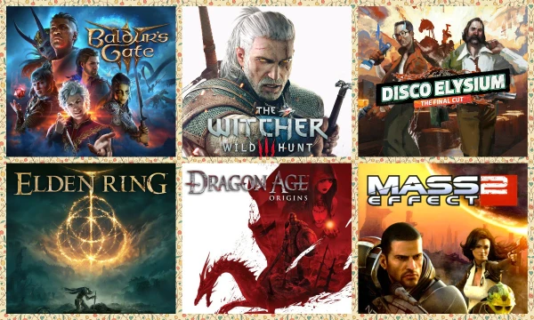 Выбери лучшую RPG игру за последние 16 лет. В турнире присутствуют как классические RPG, так и action-RPG. За каждый год по две игры.