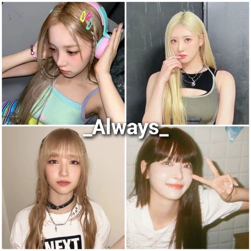 Юци ((G)I-DLE), Рами (BABYMONSTER), Юнха (UNIS), Ынче (LE SSERAFIM) ^^это просто ассоциации пинтереста^^ Юци ((G)I-DLE), Рами (BABYMONSTER), Юнха (UNIS), Ынче (LE SSERAFIM) ^^это просто ассоциации пинтереста^^