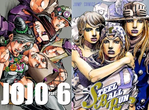 Выбери своего любимого персонажа из Stone Ocean и Steel Ball Run!