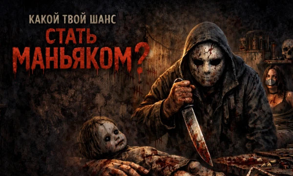 Все слышали про маньяков, серийных убийц и так далее. Но задумывались ли вы, что они раньше были самыми обычными людьми, как и вы? Тест носит развлекательный характер и не заменяет помощь специалиста!