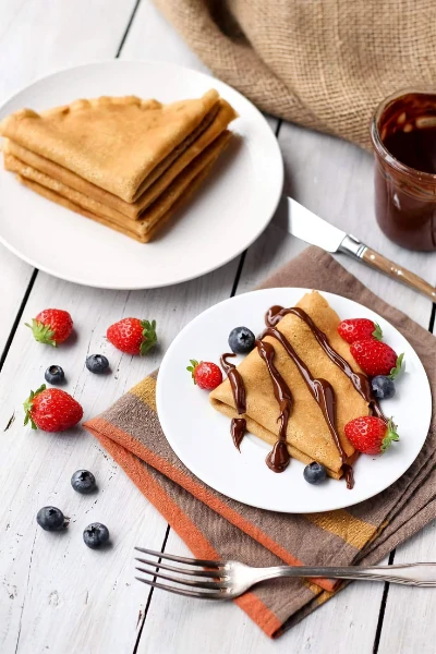 Выберете самые вкусные и эстетичные по вашему мнению блинчики и скорее приготовьте их!