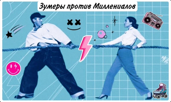 Дисклеймер: Этот тест создан для того чтобы сравнить две эпохи и два поколения. Тест субъективен и призван не разделять, а способствовать взаимопониманию между поколениями. Z(2003–2015), M( 1981-1996)