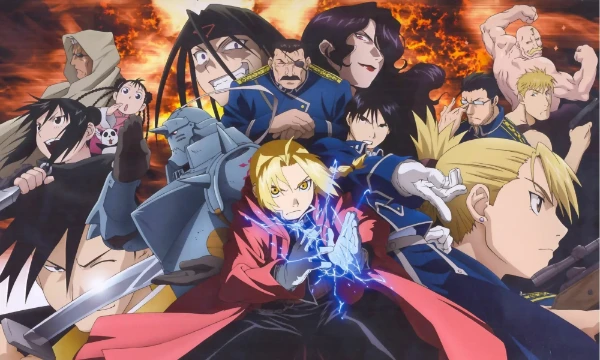 Аниме-сериал Стальной Алхимик выходил в 2004-2005 годах и получил полнометражное продолжение, вышедшее тогда же.